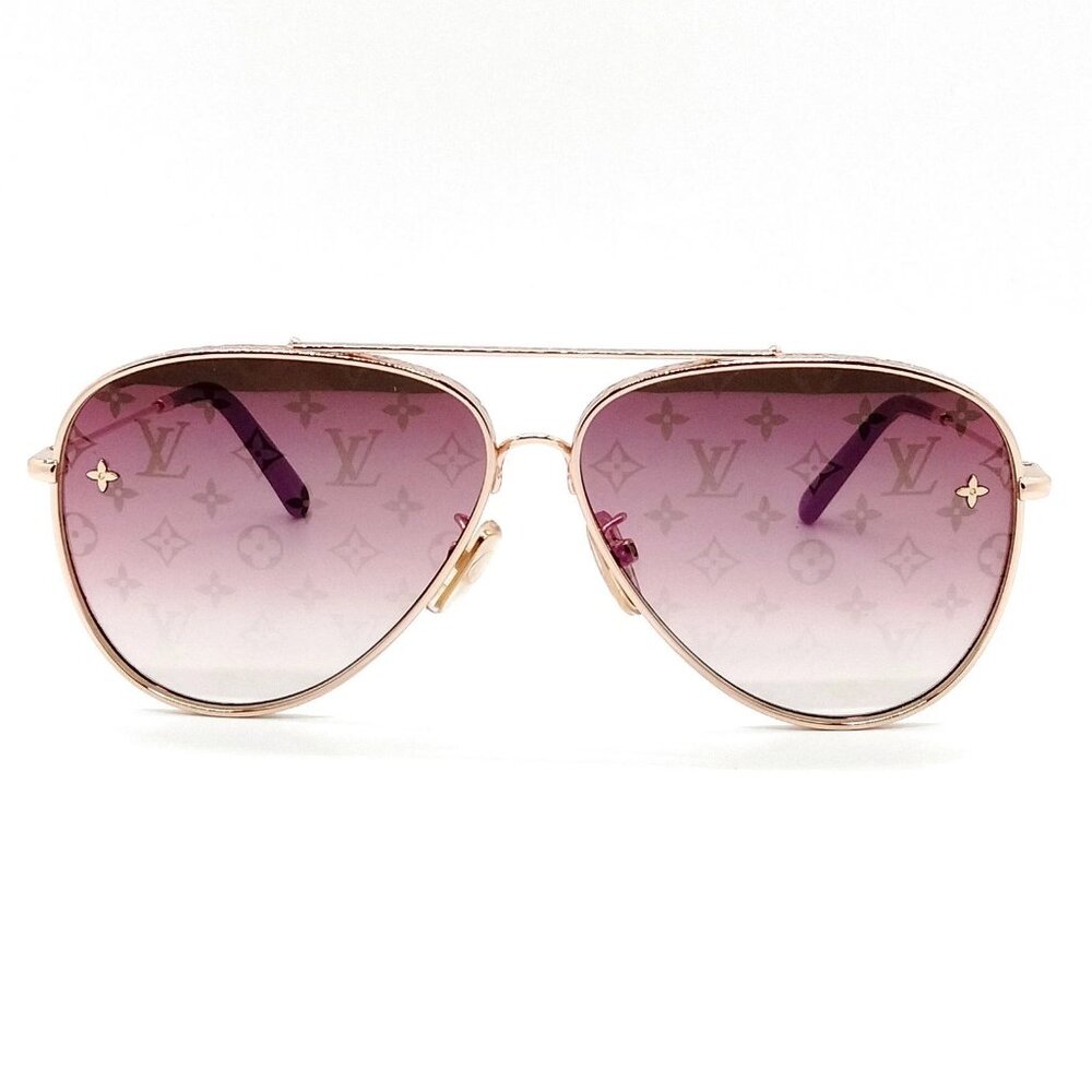 Louis Vuitton Sunglasses Z1781U Women's Gold mon-559-092425 - Picture 2 of 9